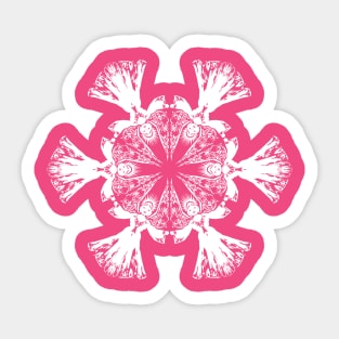 Krista's Angel Snowflake 2 Sticker